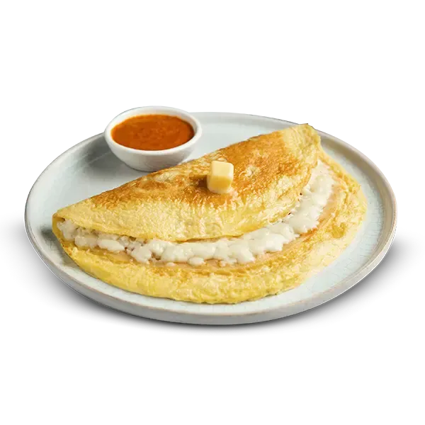 Chai Point Anda Paratha With Cheese