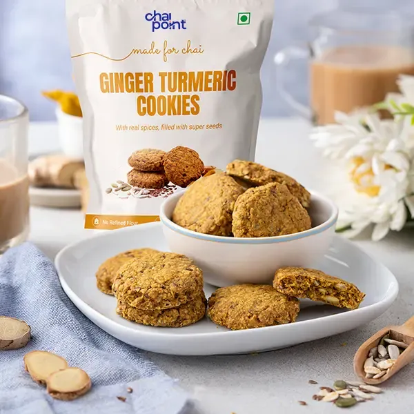 Chai Point Ginger Turmeric Cookies