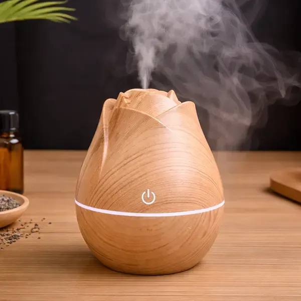 Chai Point Wooden Humidifier with Essential Oil Diffuser