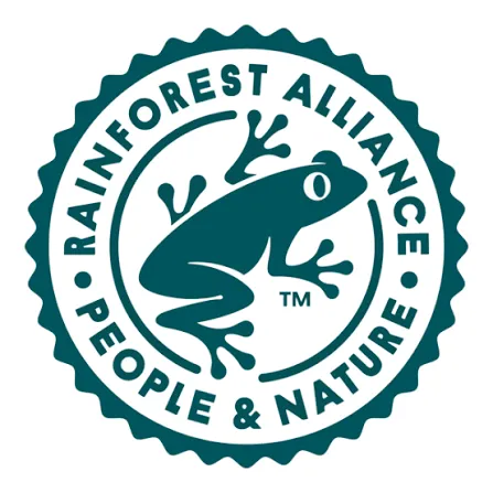 Rainforest Alliance certified
