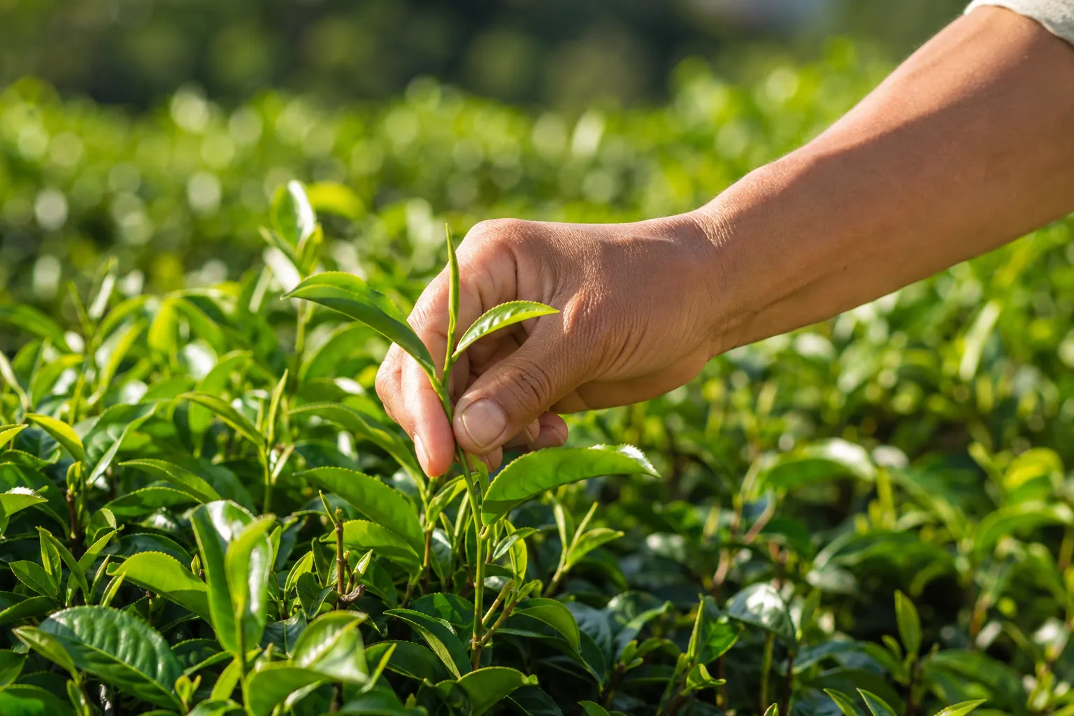 An Assam tea estate