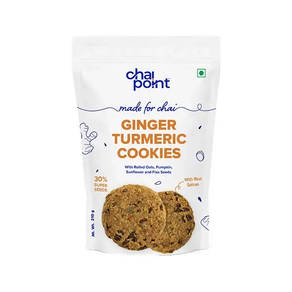 Chai Point Ginger Turmeric Cookies
